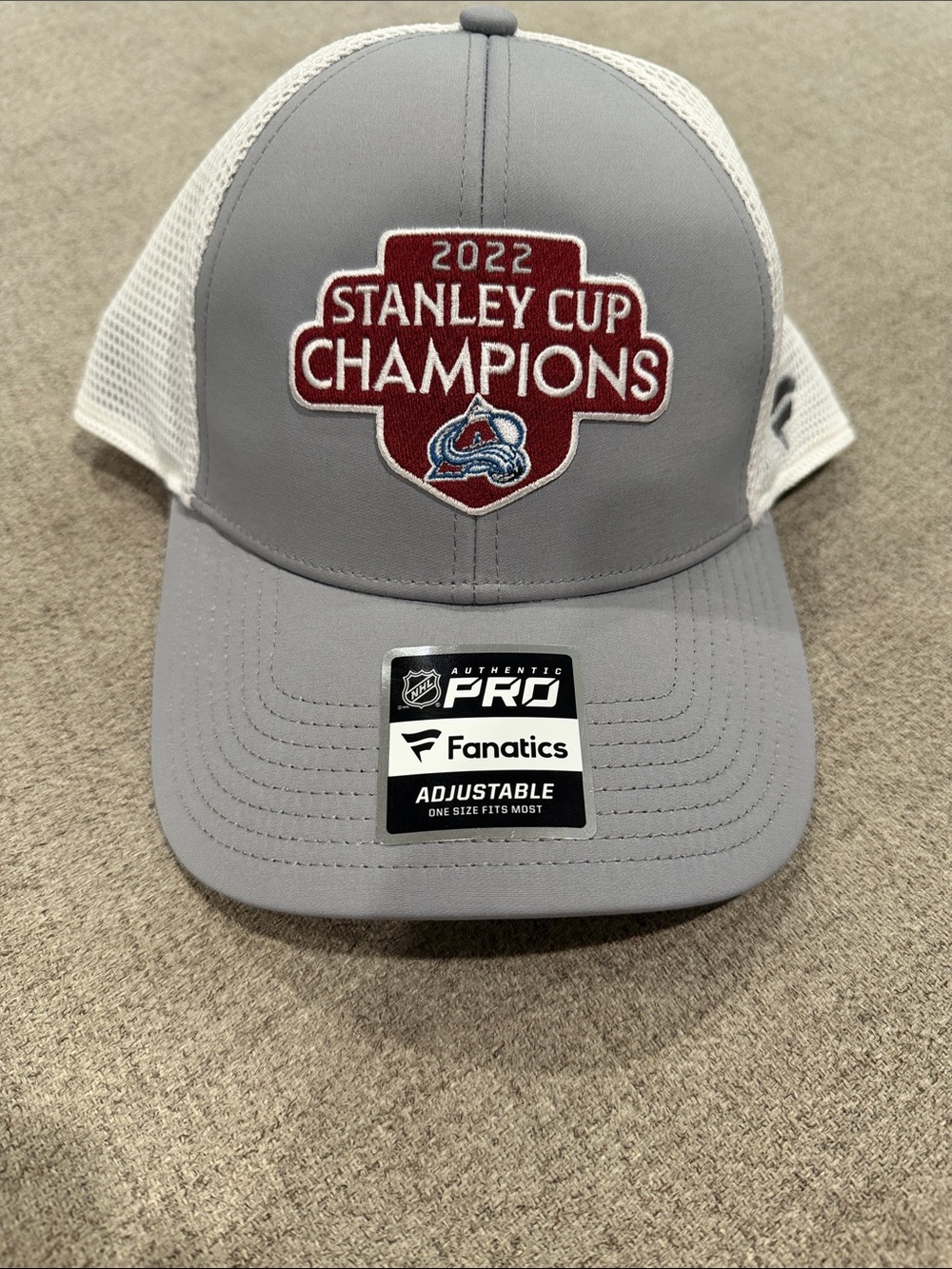 Colorado Avalanche Stanley Cup Champions Hat